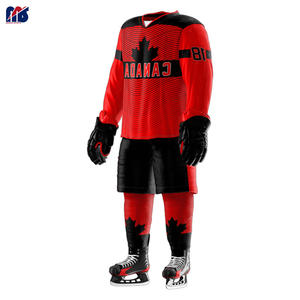 Maillot de hockey sur glace de qualité supérieure pour hommes logo personnalisé taille enfant taille adulte uniformes de hockey sur glace - Product Image 4