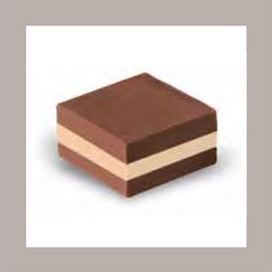 LUCGEL 10 Cajas de Cartón con Efecto Cuero Color Chocolate Dorado 145x145H35 mm para Fiestas - Product Image 5