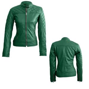 2025 chaquetas de cuero de mejor diseño para mujer piel de oveja de alta calidad manga completa personalizada nuevo transpirable último diseño de moda - Product Image 6