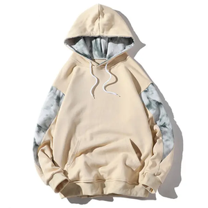 Sweat à capuche 100% coton de haute qualité à épaules tombantes Vêtements d'hiver confortables au prix - Product Image 1