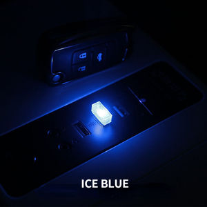 Mini lampe de nuit LED universelle, tactile et insonorisée, éclairage d'ambiance intérieur de voiture, éclairage intérieur automobile - Product Image 4