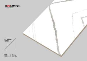 Azulejos de Porcelana con Efecto Mármol de Primera Calidad, Aislamiento Térmico, Acabado Pulido Brillante, Formato Grande, 600x1200 mm, 8.5 mm de Grosor - Product Image 3