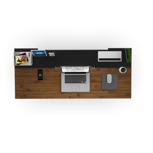 <b>Adjustable</b> Height Walnut SmartDesk for Gaming - Product Image 4