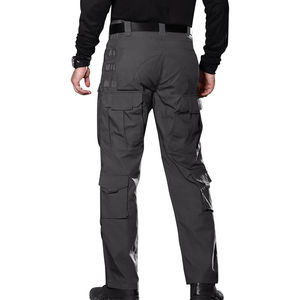 Pantalon en tissu anti-rides pour hommes gris repousse efficacement les taches et les liquides pantalon de sentier tactique pour hommes - Product Image 3