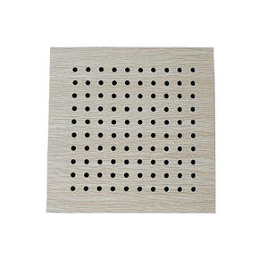 Populaire Houten Micro-Geperforeerde Akoestische Paneel-Massief Hout Geluidsabsorberende Laag Mdf Hdf Midden-Hoge Lage Frequentie Golven Diffusie - Product Image 5