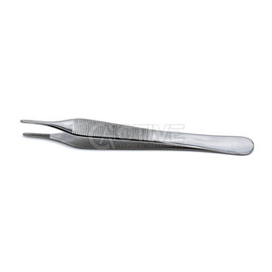 Pince à tissus Adson de haute qualité 12cm Instruments chirurgicaux en acier inoxydable pince à tissus Adson autoclavable - Product Image 4