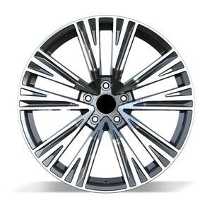 Nouvelles jantes en alliage d'aluminium forgé de 18\", 19\", 20\", 5x112 PCD, centrage de moyeu 66,6 mm, 57,1 mm, pour voitures A3 Q7 S-Line, déport de 30 mm - Product Image 2