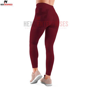 กางเกงโยคะฟิตเนสของผู้หญิงเลกกิ้งไร้รอยต่อเอวสูงสำหรับสวมใส่สบายๆ - Product Image 6