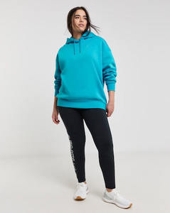Le dernier sweat à capuche surdimensionné d'icône d'épaule de goutte d'épaule des femmes bleues personnalisées anti-rides et respirantes derniers sweats à capuche vierges pour les femmes - Product Image 6