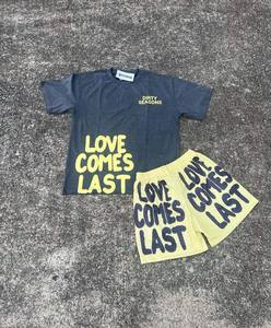 Fashion & Streetwear Unisex <b>Men</b> <b>Shorts</b> <b>Set</b> / Summer 2 Piece <b>Men</b> Tshirt <b>and</b> <b>Shorts</b> <b>Set</b> Sublimated <b>Shorts</b> With <b>Shirts</b> - Product Image 5