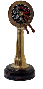 Telégrafo de latón marino de estilo moderno, soporte de Metal para bolígrafos, Estilo Vintage náutico - Product Image 1