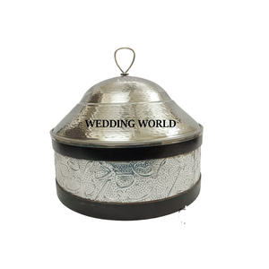 Calentador de Alimentos Metálico para Hoteles, Excelente Calidad, Cazuela Hecha a Mano, Tamaño Personalizado, Diseño Nuevo, Olla Caliente Metálica - Product Image 6