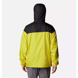 Haute qualité hommes automne à capuche enduit coupe-vent veste Sport imperméable respirant écologique bas quantité minimale de commande prix de gros - Product Image 5