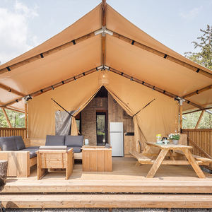 Grand espace <span class=keywords><strong>4</strong></span>-6 invités Safari Canvas Lodge Luxury Glamping Tent - Product Image 4