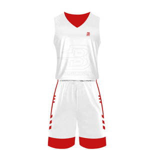 Uniforme de secado rápido de baloncesto de talla grande Conjuntos transpirables de diseño clásico de nuevo estilo para la venta en línea - Product Image 4
