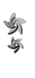 Pièces industrielles de moulage de précision de roue à aubes fermée d'acier inoxydable d'OEM pour l'eau et l'usage chimique - Product Image 2