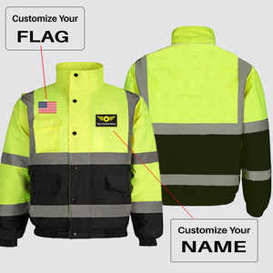 Camisa DE TRABAJO DE SEGURIDAD personalizable para hombre, material reflectante transpirable de alta visibilidad, logotipo personalizable, bolsillo con bandera para uso diario - Product Image 2