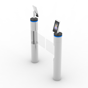 Tự động cho người đi bộ <span class=keywords><strong>swing</strong></span> turnstile cổng tốc độ cao hệ thống kiểm soát truy cập RFID QR đọc mã chống va chạm hàng rào giao thông - Product Image 2