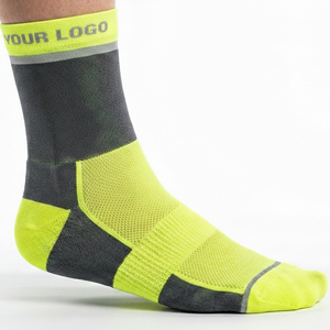 Calcetines de ciclismo de compresión profesionales, calcetines deportivos antideslizantes transpirables de alto rendimiento para exteriores, calcetines para bicicleta de montaña y carretera - Product Image 4