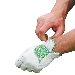 Guantes de golf duraderos hechos a medida precio al por mayor cuero genuino cómodo y transpirable con correa ajustable Logotipo de marca deportiva - Product Image 6