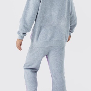 Conjunto Deportivo de Dos Piezas con Capucha de Invierno con Logotipo Personalizado, 100% Algodón, para Hombre, para Entrenamiento en Gimnasio, Venta al por Mayor - Product Image 3