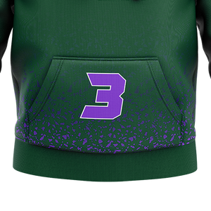 Sweat à capuche surdimensionné personnalisé 300 Gsm pour homme 80% coton 20% polyester Sublimation Veste d'hiver - Product Image 3