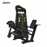 Machine d'extension des jambes BN Heavy Duty avec cadre en acier Q235 et rembourrage ergonomique en PU pour équipement de fitness
