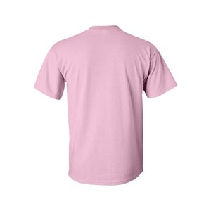 Beige 300g Camiseta de manga corta de algodón pesado Verano Cuello redondo Camisa suelta y base para hombres Mujeres Camiseta básica - Product Image 2
