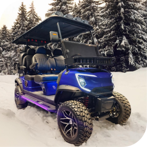 รถเข็นกอล์ฟไฟฟ้าขนาดเล็ก6ที่นั่งหรูหราไม่เหมือนใครรถกอล์ฟขนาดเล็กรีโมทขนาดเล็ก48โวลต์ - Product Image 1