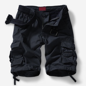 Short cargo pour hommes à la mode à bas tarif Pantalon de rue haute avec plusieurs poches dans le nouveau style 2025 - Product Image 3