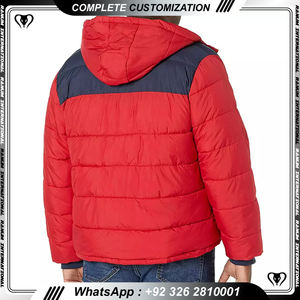 Veste d'hiver pour hommes et femmes Vente chaude Chargeur USB court lavable avec isolation chauffante à trois vitesses et col montant - Product Image 3