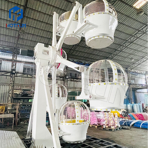 Hotfun Grande Roue Miniature <span class=keywords><strong>à</strong></span> 6 Cabines, Nouvelles Attractions de <span class=keywords><strong>Parc</strong></span> d'Attractions, Manège pour Enfants <span class=keywords><strong>à</strong></span> Vendre - Product Image 4