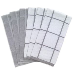 Vente en gros de serviettes éponge en pur coton personnalisées de haute qualité imprimées par logo pour le golf et la cuisine Serviettes tissées jetables - Product Image 6