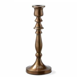 Bougeoir en aluminium portable vintage, élégant, chandelier conique pour décoration de table de Noël à la maison - Product Image 2