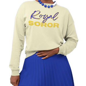 Coton Sigma Gama Rho Sorority Sweatshirt Pull Ras Du Cou Université Pour Les Femmes - Product Image 1