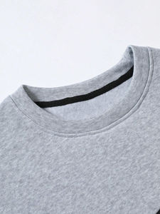 Custom Logo Plain Blank <b>Vintage</b> <b>Sweatshirt</b> Gym Fitness Wear Men Acid Wash Basic <b>Sweatshirts</b> Pullover <b>Sweatshirt</b> for Men - Product Image 5