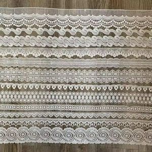Garnitures de tissu de dentelle de coton de polyester de haute qualité franges offres d'accessoires de couture exclusives pour les acheteurs en gros - Product Image 4
