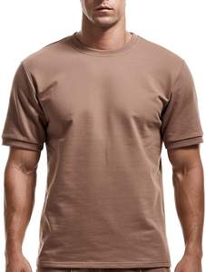 EW design-Conjunto de camiseta y pantalón corto para hombre, traje informal de verano, 2 piezas - Product Image 2