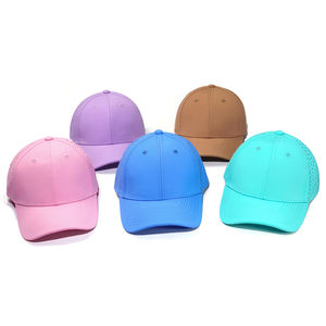 Vente de Casquette de golf de style sportif à séchage rapide Casquette de baseball personnalisée en maille perforée Chapeau de broderie d'impression de patch en PVC. - Product Image 3