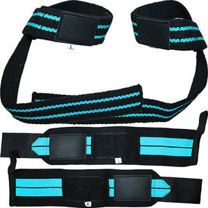 สายรัดข้อมือนีโอพรีนแบบนุ่มคุณภาพสูงพร้อมตัวล็อคแบบหัวเข็มขัด สำหรับยกน้ำหนัก เพาะกาย ฟิตเนส ออกกำลังกาย ใช้ในยิม - Product Image 1