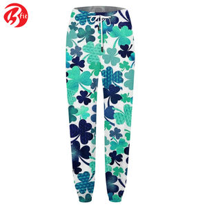 Pantalones de chándal sueltos de cintura alta para mujer, Pantalones estampados informales con diseño frontal plano, pantalones y pantalones para mujer - Product Image 4