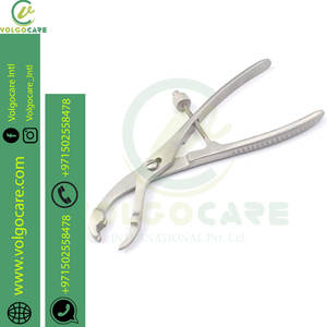 Fórceps de sujeción de hueso Verbrugge de la mejor calidad Instrumentos ortopédicos de bloqueo de velocidad y autocentrado de 6" - Product Image 6