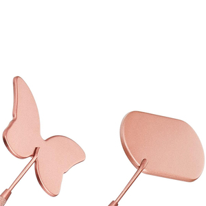 กระจกขนตาสแตนเลสกระจกทรงสี่เหลี่ยมและทรงผีเสื้ออุปกรณ์ความงาม - Product Image 5