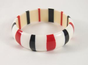 Bracelets en résine de style bois, bijoux en résine multicolores, bijoux faits à la main, bijoux tendance, cadeau pour elle - Product Image 4