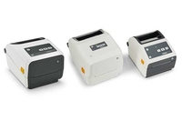 Impresora de Etiquetas Térmica de Escritorio Zebra ZD421-HC de 4 Pulgadas para el Sector Sanitario, 300 DPI, Carcasa de Plástico Resistente a los Desinfectantes y a los Rayos UV