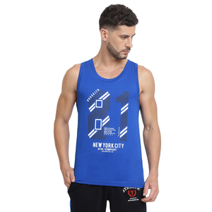 100% coton Offre Spéciale hommes imprimé débardeurs haute qualité décontracté débardeurs respirant vêtements de sport formation débardeurs en gros - Product Image 4