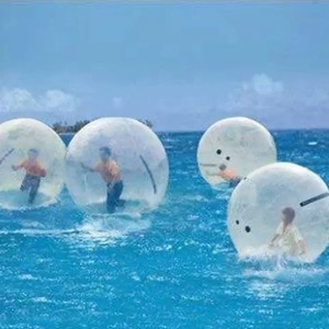 ลูกบอลน้ำเป่าลม PVC โปร่งใส, ไฟ LED ลูกบอลลอยน้ำกลางแจ้งไฟสระว่ายน้ำไฟ LED ลูกบอลน้ำเพื่อความสนุกสนาน - Product Image 3