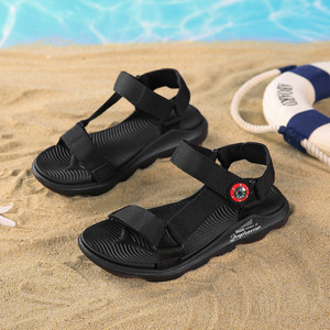 Nuevas Sandalias Planas de Verano para Niñas, Sandalias con Suela Antideslizante, Zapatos Deportivos de Playa, Sandalias Casuales de Moda para Niños Grandes, Pantuflas para Exteriores - Product Image 2