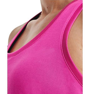 Débardeur sans manches en spandex pour femme, finition lisse, séchage rapide, respirant, écologique, personnalisable, fabrication OEM, moderne, été - Product Image 5