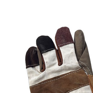 Gants de travail en cuir quantité minimale de commande bas OEM pièce coupée de sécurité gants de meubles en cuir multifonctionnels anti-coupure idéaux pour le jardinage - Product Image 4